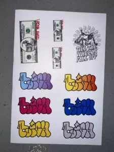 Rich Paradise Sticker Sheet M