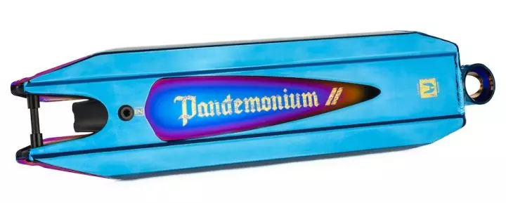 Ethic Pandemonium V2 460 Løbehjul Deck Chrome Blue