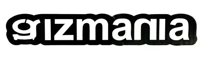 GIZMANIA Rectangle XL Sticker White