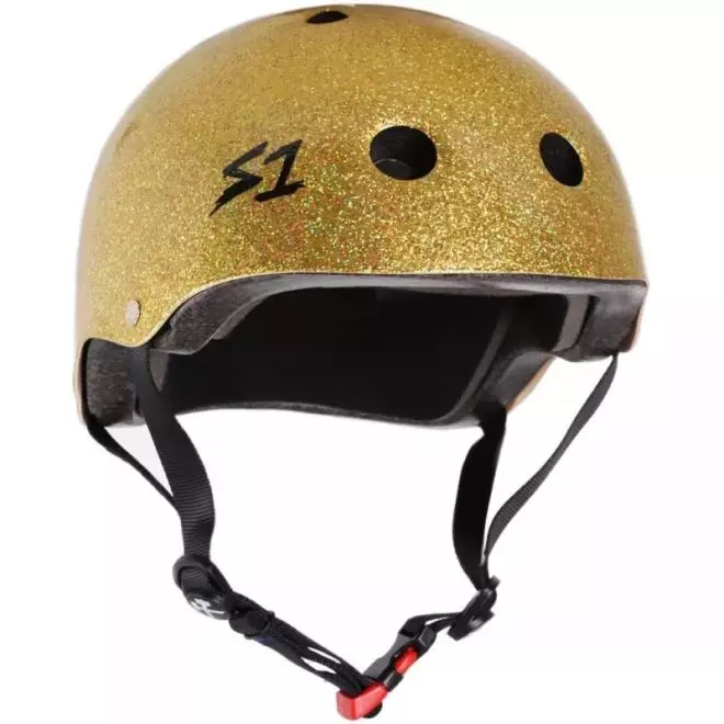 S-One Lifer Hjelm Gold Gloss Glitter