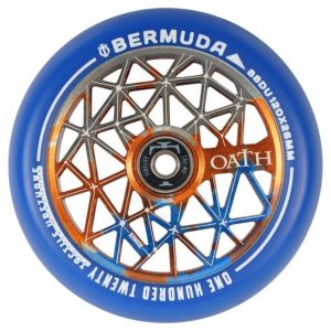 Oath Bermuda 120 Wheel Orange Blue Titanium