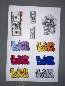 Rich Paradise Sticker Sheet M