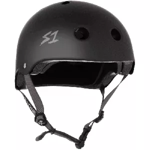 S-One Lifer Helmet Black Matte Bright Grey 