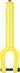 North LH V2 SCS Forgaffel Canary Yellow