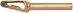 Striker Lux IHC Forgaffel Gold Chrome