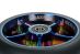 Black Pearl Original Double V3 110 Hjul Chrome Blue