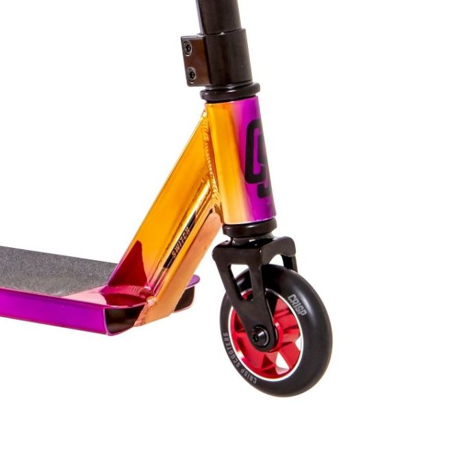 Crisp Switch Trick Løbehjul Chrome Purple Black