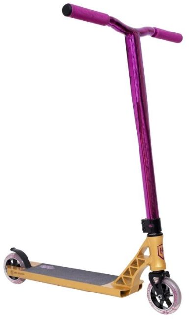 Grit Wild Trick Løbehjul Gold Vapour Purple Black Laser