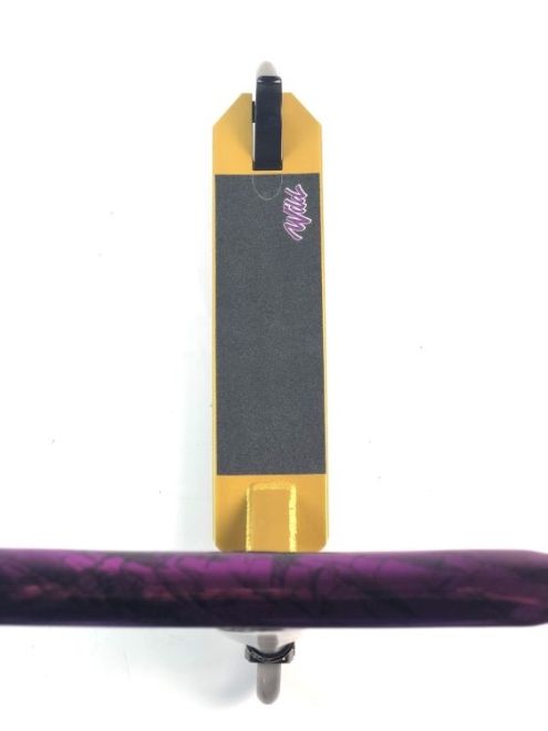 Grit Wild Trick Løbehjul Gold Vapour Purple Black Laser