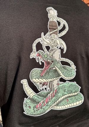 Maty Pekárek T-shirt Snake