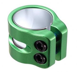 Blunt Twin Slit Clamp Green
