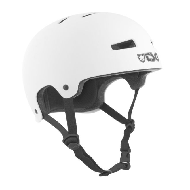 TSG Evolution Solid Hjelm Satin White