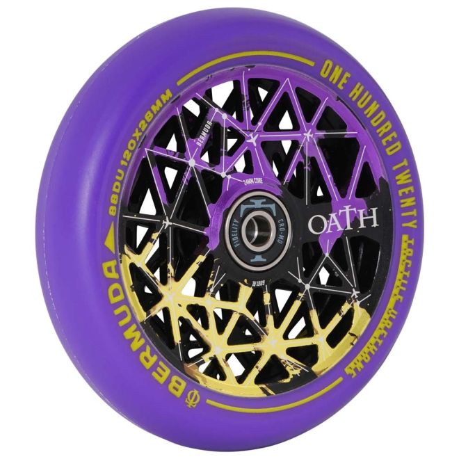 Oath Bermuda 120 Hjul Black Purple Yellow