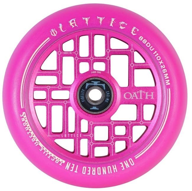 Oath Lattice 110 Hjul Pink