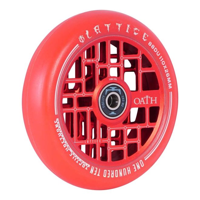 Oath Lattice 110 Hjul Red