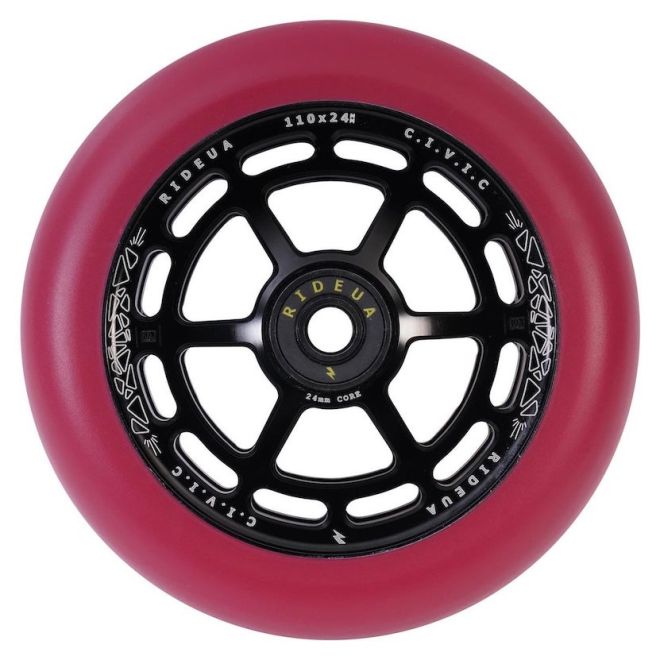 UrbanArtt Civic 110 Hjul Red Black