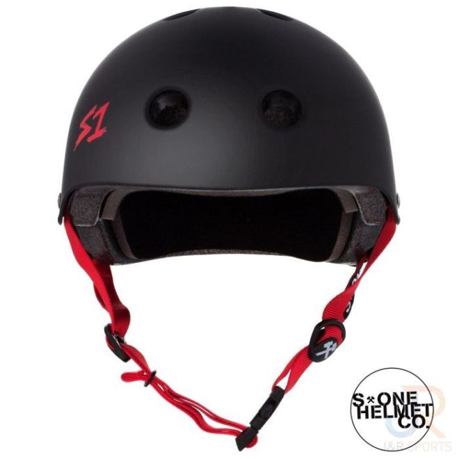 S-One Lifer Hjelm Matt Black Red