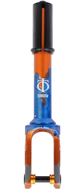 Oath Shadow IHC Forgaffel Orange Blue Titanium
