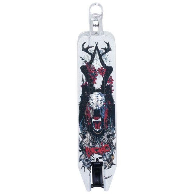 Triad Psychic Regular 4.7 x 19.5 Løbehjul Deck Stone Raw Black