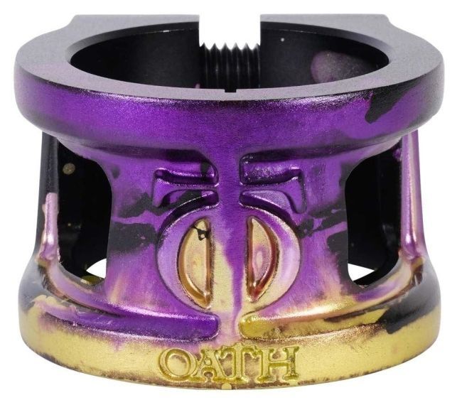 Oath Cage V2 Clamp Black Purple Yellow