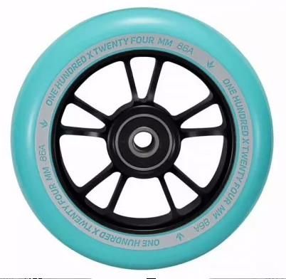 Blunt 10 Spokes 100 Hjul Teal Black