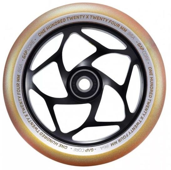 Blunt Gap Core 120 Hjul Gold Black