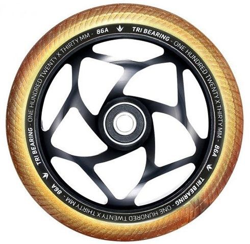 Blunt Tri Bearing 120 Hjul Gold Black