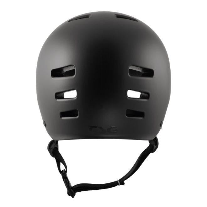 TSG Evolution Solid Hjelm Satin Dark Black