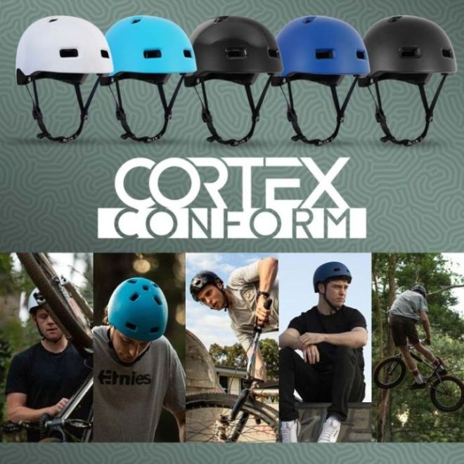 Cortex Conform Hjelm Gloss Black