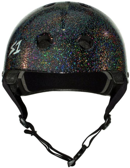S-One Lifer Hjelm Black Gloss Glitter