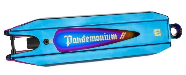 Ethic Pandemonium V2 540 Løbehjul Deck Blue Chrome