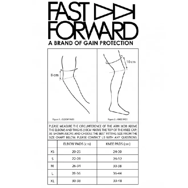 Gain Fast Forward Rookie Knæ- og albuebeskyttere
