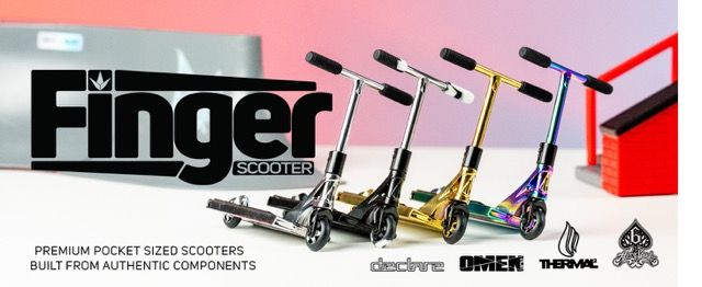 Blunt AOS V6 Finger Scooter Chrome