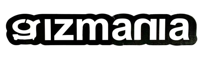 GIZMANIA Rectangle M Sticker White