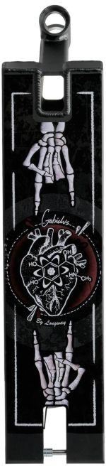 Longway S-Line Gabidvs 5.5 x 22 Løbehjul Deck Black