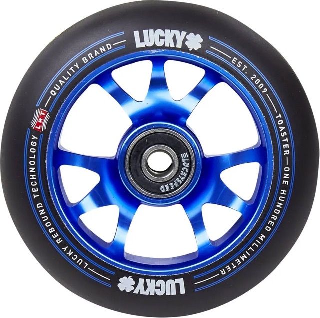 Lucky Toaster 100 Hjul Black Blue