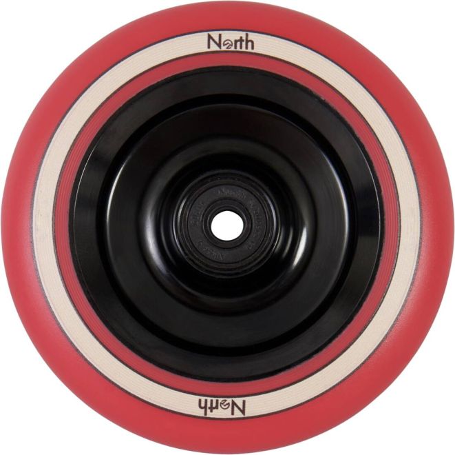 North Fullcore 110 Hjul Black Red