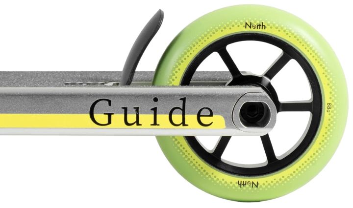 North Scooters Guide G6 Pro Trick Løbehjul Silver
