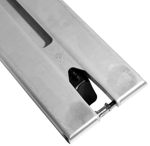 North Unity 7 x 23.5 Løbehjul Deck Matte Silver