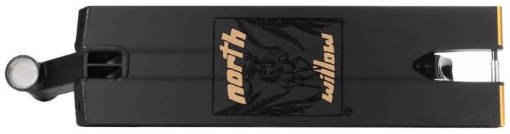 North Willow V2 6 x 21.5 Løbehjul Deck Matte Black