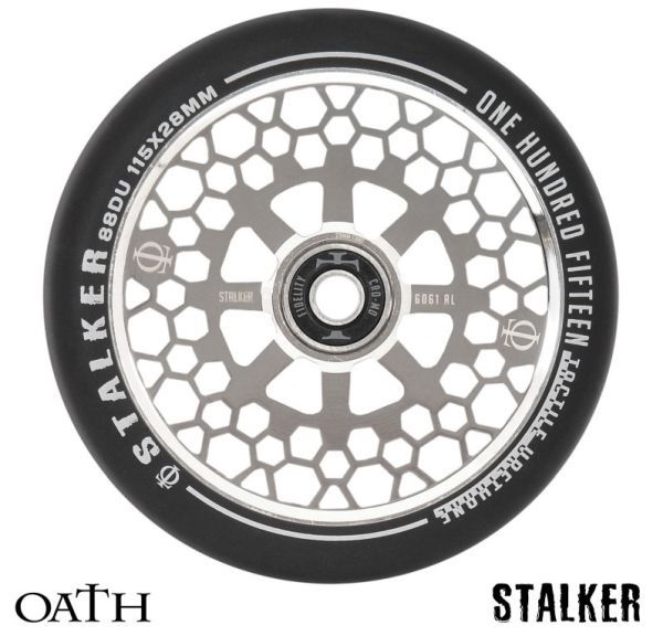 Oath Stalker 115 Hjul Neosilver