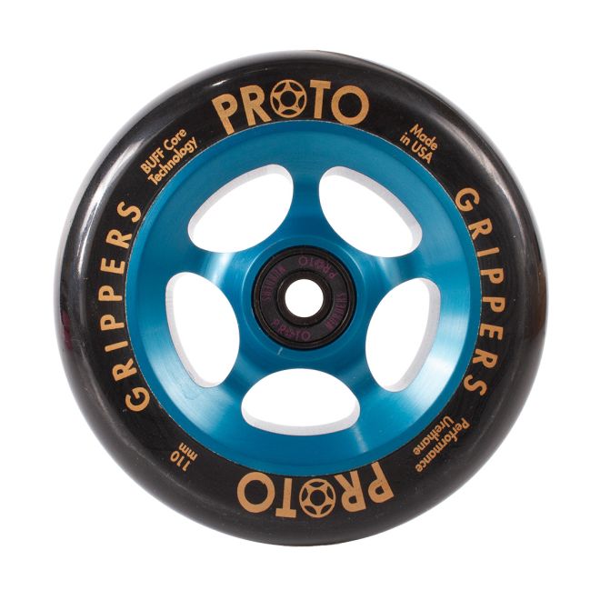 PROTO Gripper 110 Hjul Black on Blue