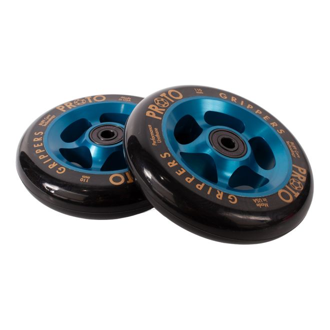 PROTO Gripper 110 Hjul Black on Blue