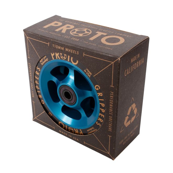 PROTO Gripper 110 Hjul Black on Blue