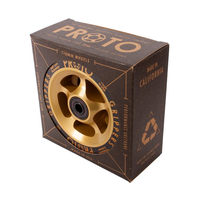 PROTO Gripper 110 Hjul Black on Gold