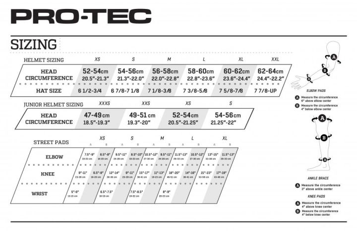 Pro-Tec Street Albuebeskyttere