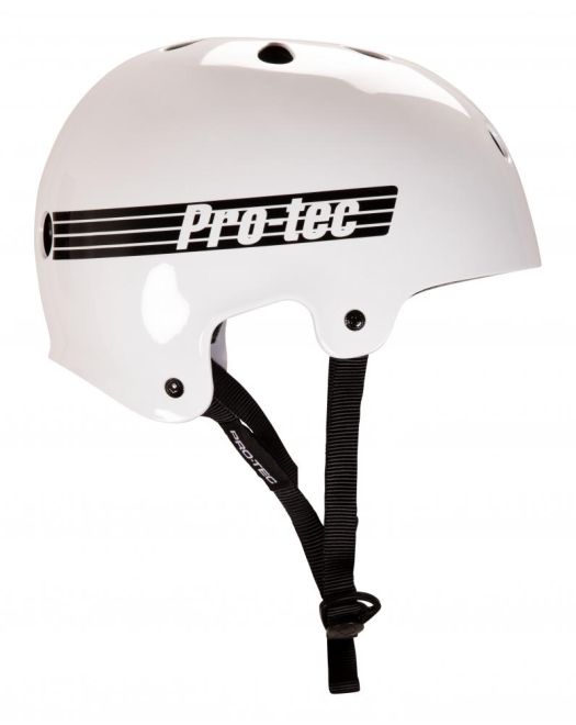 Pro-Tec Old School Hjelm Gloss White