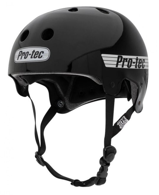 Pro-Tec Old School Hjelm Gloss Black