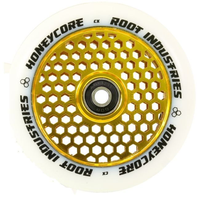 Root Honeycore 110 Gold / White Hjul