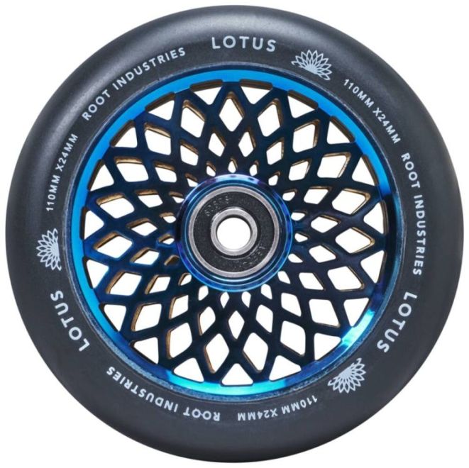 Root Lotus 110 Hjul Blue-ray Black
